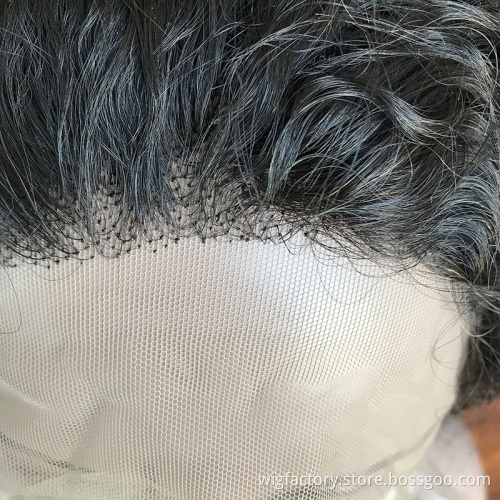 Wholesale Kinky Straight Human Hair Lace Wigs,Full Lace Wig Kinky Straight,Middle Part Lace Front 13*1 Straight Wigs For Black W